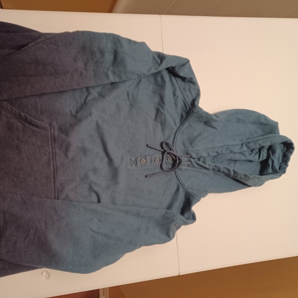 Men's Hoodie w/ Pocket - Blue Ombré - 2XL - Excellent Condition- George Brand